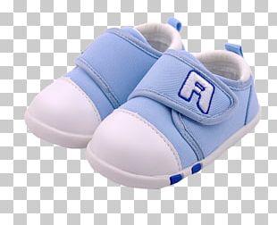 Blue Shoe Sneakers Leather PNG