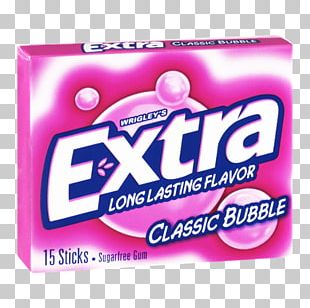 Chewing Gum Extra Wrigley Company Peppermint Hubba Bubba Png, Clipart 