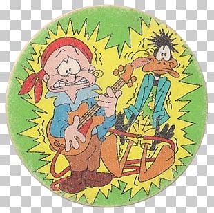 Milk Caps Daffy Duck Yosemite Sam Tazos Bugs Bunny PNG