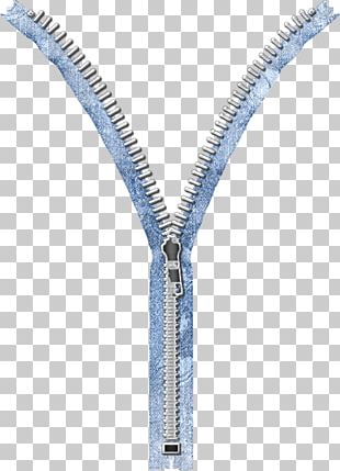 open metal zipper png
