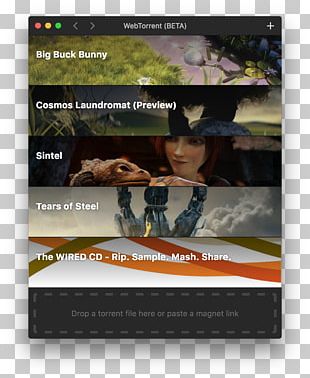 Comparison Of BitTorrent Clients Torrent File WebTorrent PNG