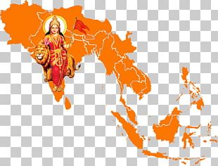 Southeast Asia Blank Map Mapa Polityczna PNG