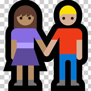 Holding Hands Emoji Homo Sapiens Love Woman PNG