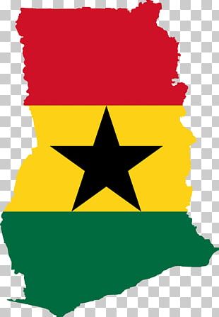 Flag Of Ghana World Map PNG