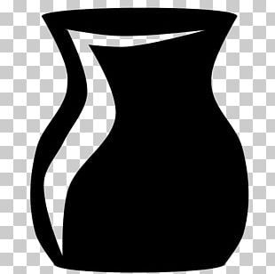 Vase Black And White PNG
