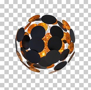 Lamp Lighting Planet Gold PNG