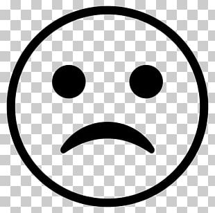 Sadness Smiley Face Frown PNG, Clipart, Black, Black And White, Circle ...