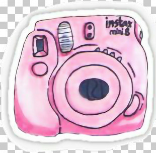 picture of a camera clipart pink