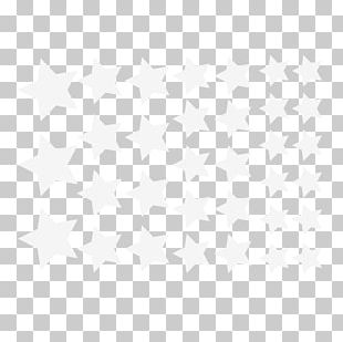 Christmas Glitter Star Pattern PNG