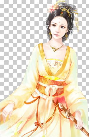 Art China Drawing Geisha PNG, Clipart, Art, Black Hair, Brown Hair