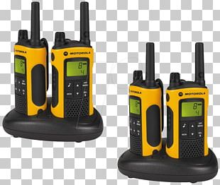 Two-way Radio Motorola TLKR T80 Walkie Talkie Walkie-talkie PMR446 Motorola TLKR T80 Extreme Quad PNG