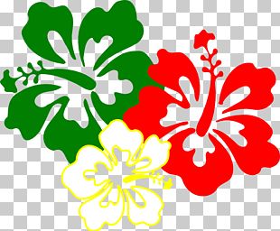 Hawaiian Hibiscus Violet PNG