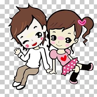 Love Cartoon Couple Drawing PNG, Clipart, Art, Child, Cloud, Computer ...