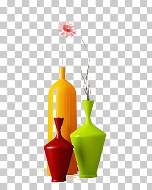 Table Glass Bottle PNG