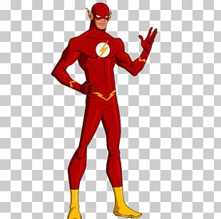 Wally West Cyborg Flash Spider-Man Superhero PNG, Clipart, Action ...