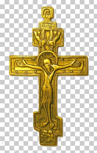 Christian Cross Crucifix Russian Orthodox Cross PNG