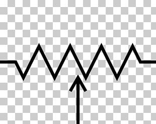 Potentiometer Electronic Symbol Wiring Diagram Electronic Circuit Resistor PNG