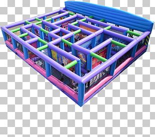Funhouse Maze Inflatable Bouncers PNG