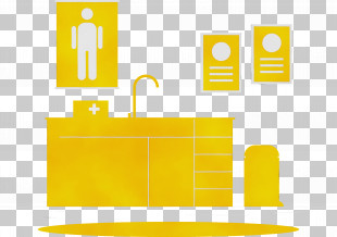 Paper Angle Line Yellow Font PNG