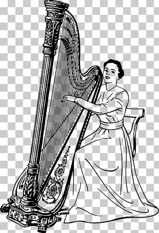 Celtic Harp Konghou Music Of Ireland Lyre PNG, Clipart, Celtic Harp ...