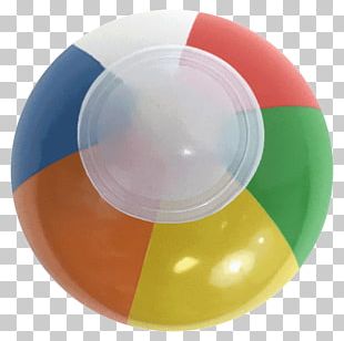 Beach Ball Orange Color PNG