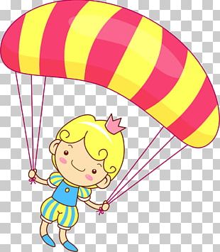 paraglider clipart of children