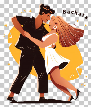 Bachata Dancer - Bachata Dancing Couple PNG