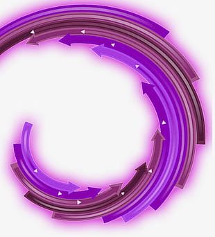 Free Purple Circle Glare Pull PNG