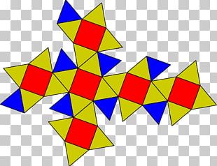 Snub Cube Archimedean Solid Polyhedron Net PNG