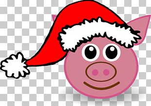 Peppa Pig Santa Claus Christmas PNG
