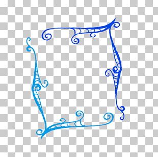 Sidewalk Chalk Blue PNG