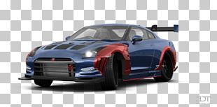 Nissan GT-R Sports Car Racing PNG