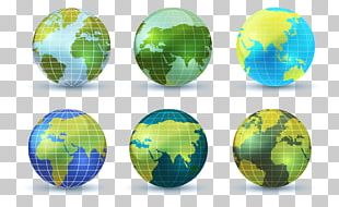 Earth Globe World Map Euclidean PNG
