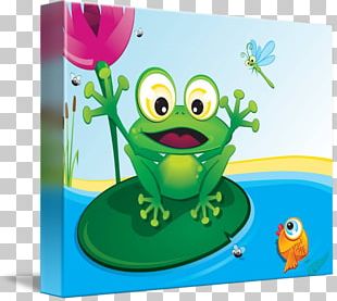 Tree Frog Art PNG