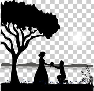 Holding Hands Silhouette Couple PNG, Clipart, Animals, Art, Black ...