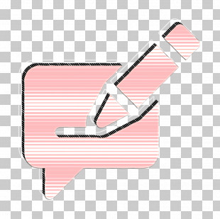 Blog Icon Writing Icon Social Media Icon PNG