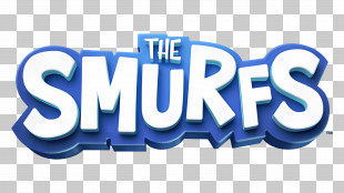 The Smurfs - The Smurfs Cartoon Logo PNG