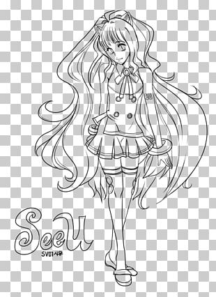 vocaloid coloring pages seeu hide