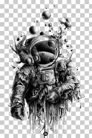 Astronaut Drawing Art Outer Space PNG