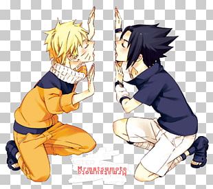 Anime Fanarts — Characters: Sasuke & Naruto Anime: Naruto 友達 by