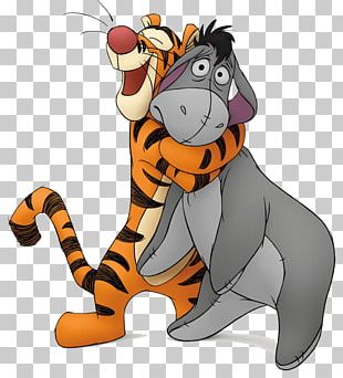 Winnie The Pooh Eeyore Piglet Tigger Hundred Acre Wood Png Clipart Free Png Download