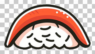Cute Sushi - Cartoon Sushi Nigiri Illustration PNG