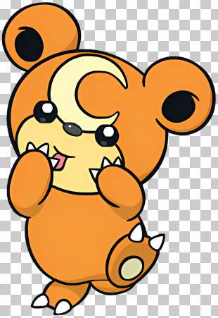 Teddiursa - Cute Cartoon Bear PNG