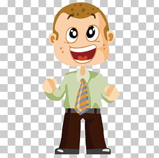 excited man clipart