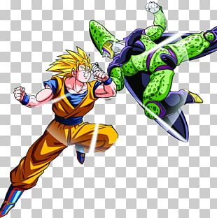 Cell Vegeta Goku Gohan Freeza, goku, desenhos animados, célula png