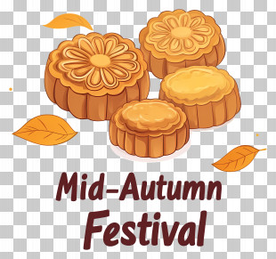 Mid Autumn Festival - Traditional Mooncakes For Mid-Autumn Festival PNG