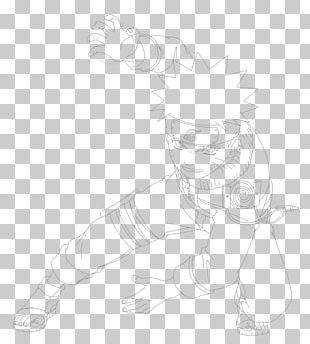 Rasengan Line Art Naruto Sketch PNG