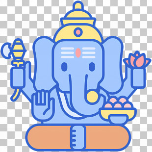 Ganesh - Ganesha Deity Illustration PNG