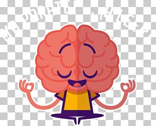 Cartoon Meditation Brain PNG, Clipart, Brain, Brain Clipart, Bulb ...