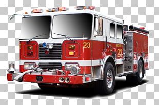 Fire Engine Red Firefighter Fire Department Firetrucks PNG